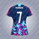Molde Digital Camiseta Raglan Estandar Mujer