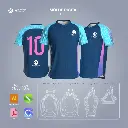 Camiseta Raglan Nk. sin cuello