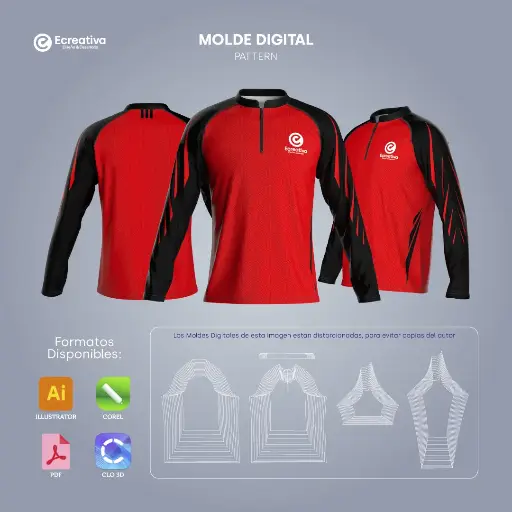 Camiseta Jersey Raglan cuello Mao