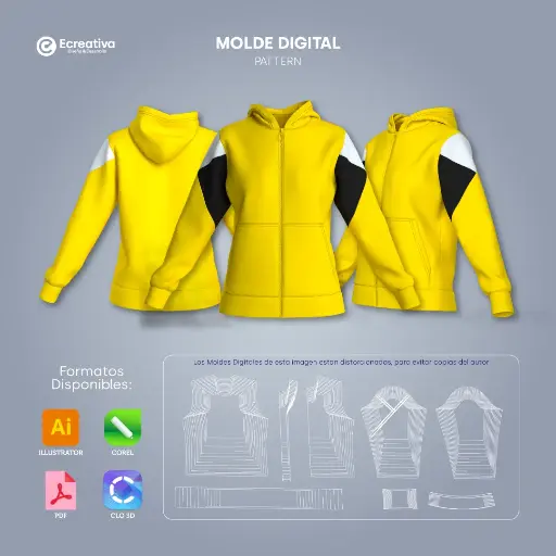 Calentado Hoodie Mujer