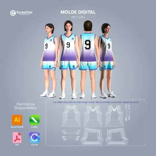 Kit Basketball Mujer