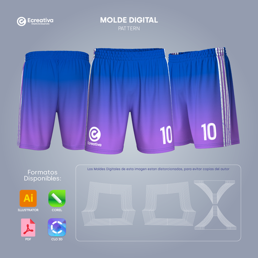Short Futbol Varón