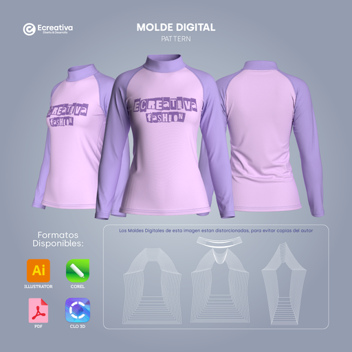 Jersey Licrada raglan